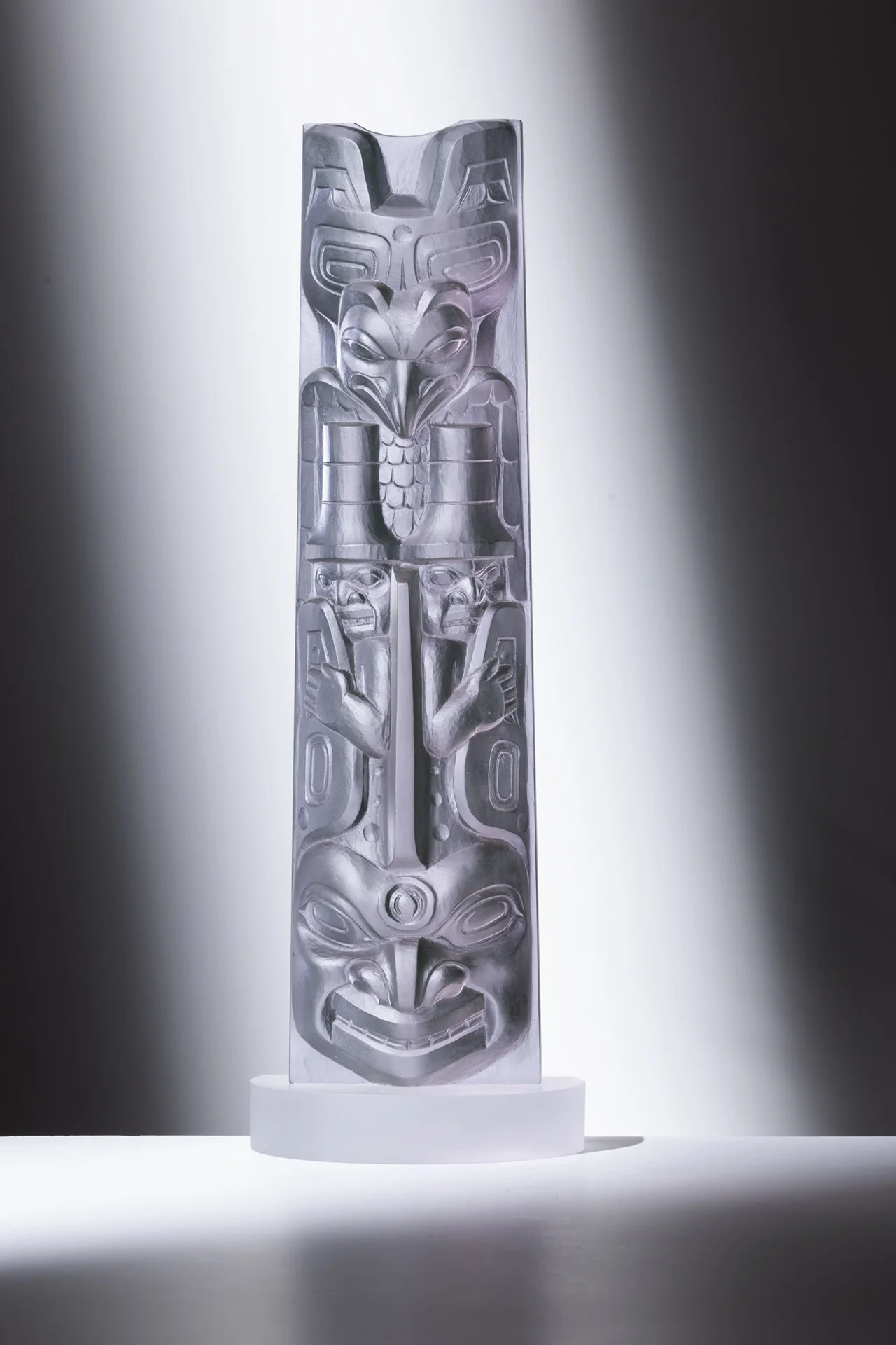 Preston Singletary Tlingit Glass Sculpture — Schantz Galleries